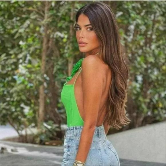 ZARA FLORAL SWIMSUIT - Picture 8 of 14